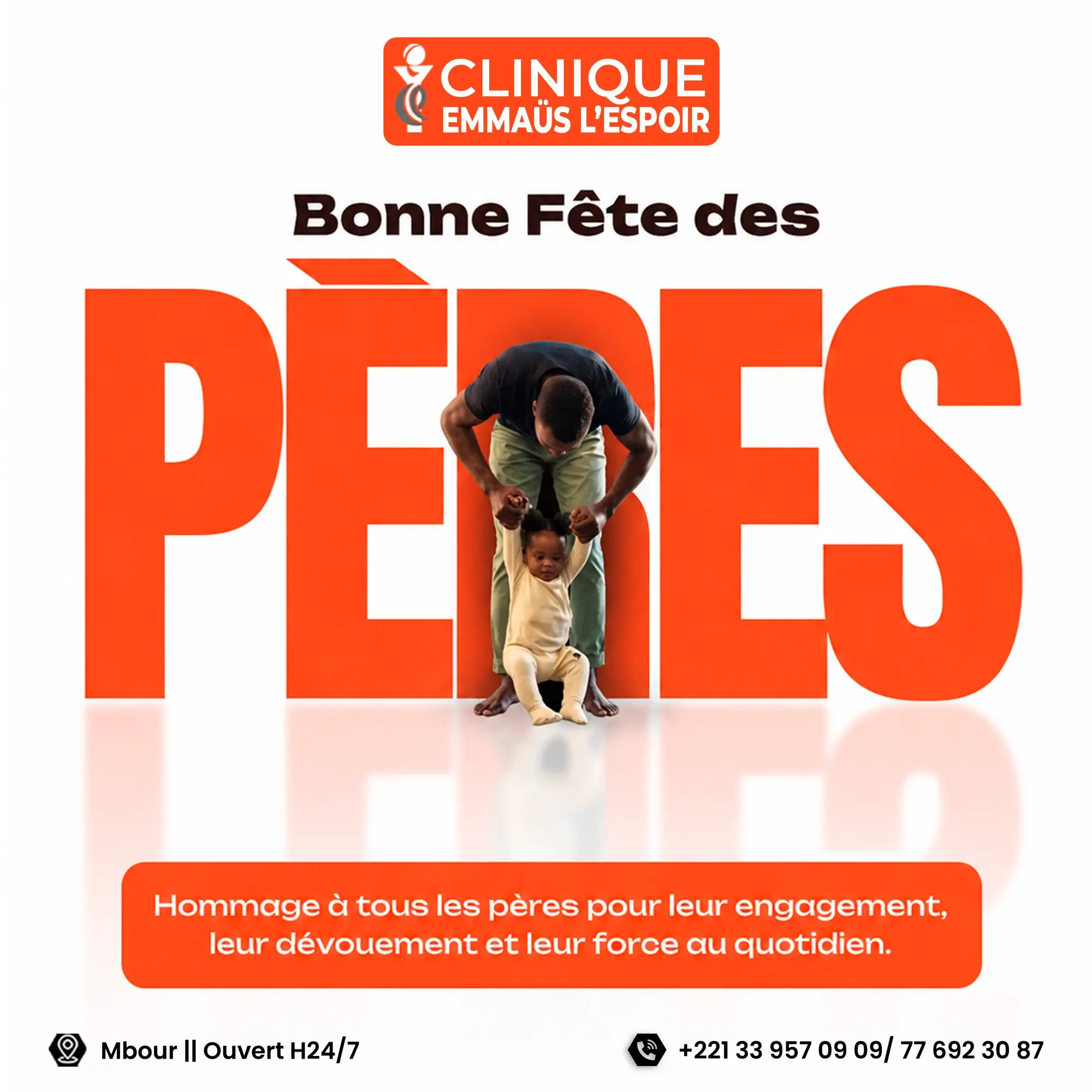 Clinique Emmaüs L’Espoir — Father’s Day