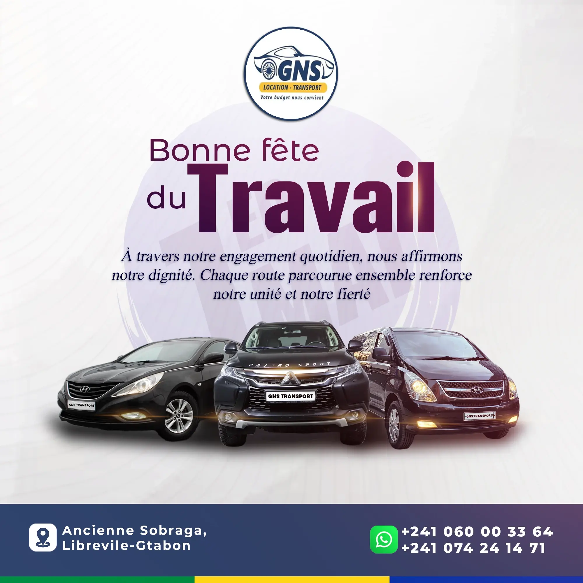 GNS Transport — Labour Day · branded post