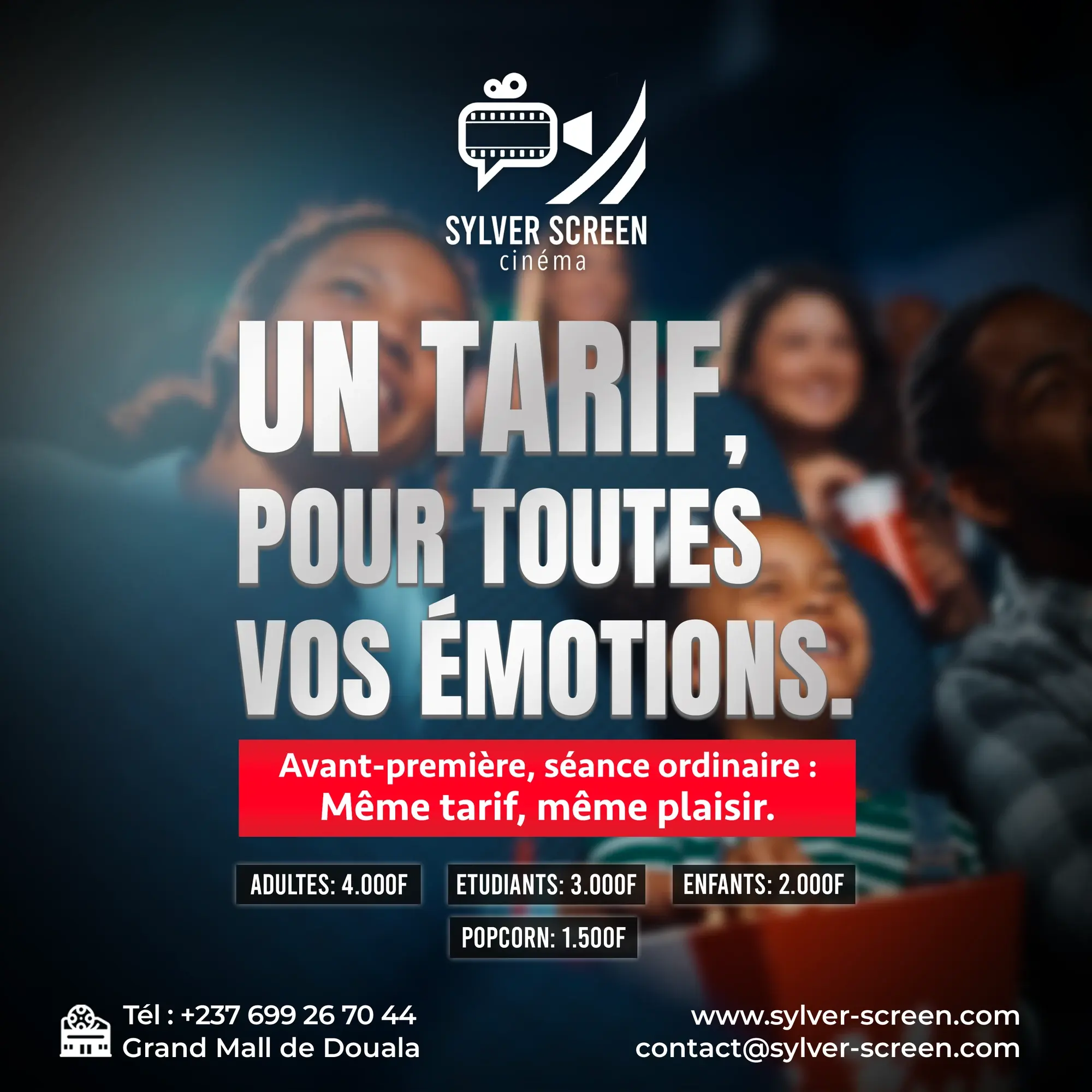 SylverScreen Cinéma — One price for every emotion