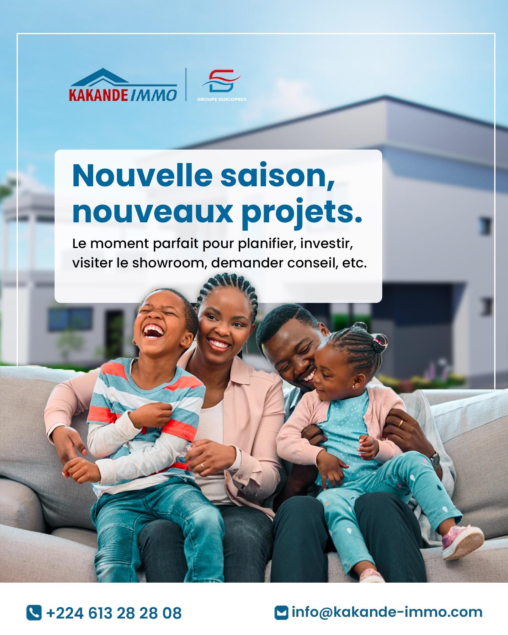Kakandé Immo — New season, new projects
