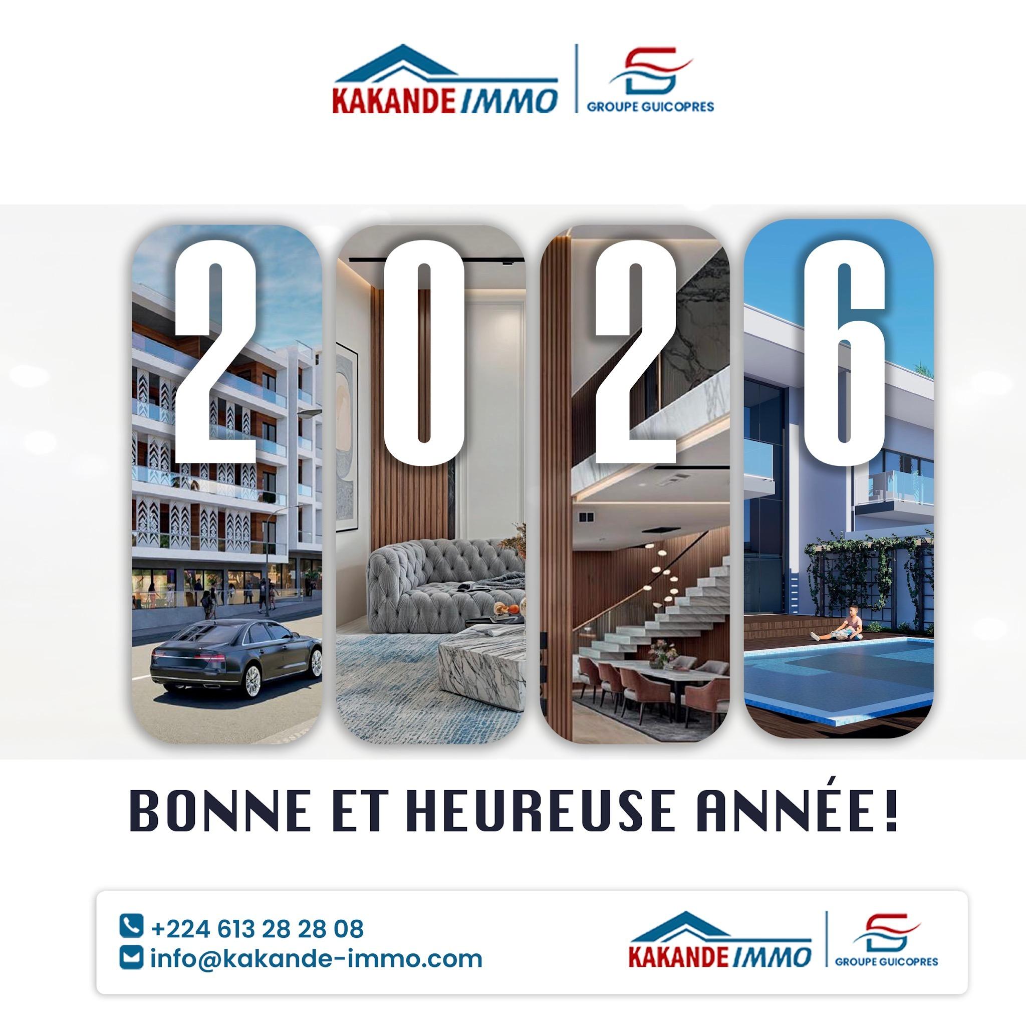 Kakandé Immo — 2026 greetings